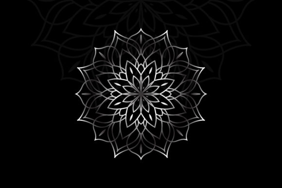 Download Mandala Silver Vector Art Illustrations - Illustrations Collection
