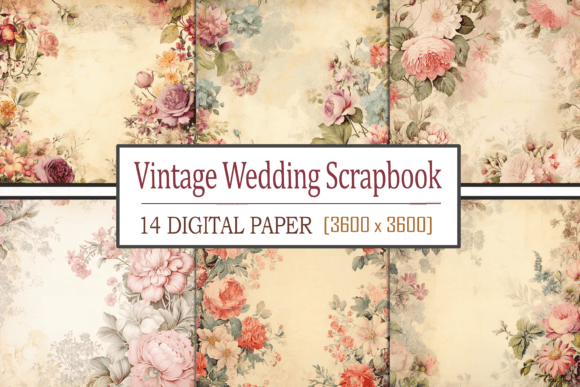Download Vintage Wedding Scrapbook - Wedding scrapbook Collection