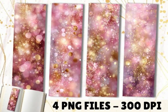 Download Pink Rose Gold Shimmer Glitter Bookmark - Gold shimmer glitter Collection